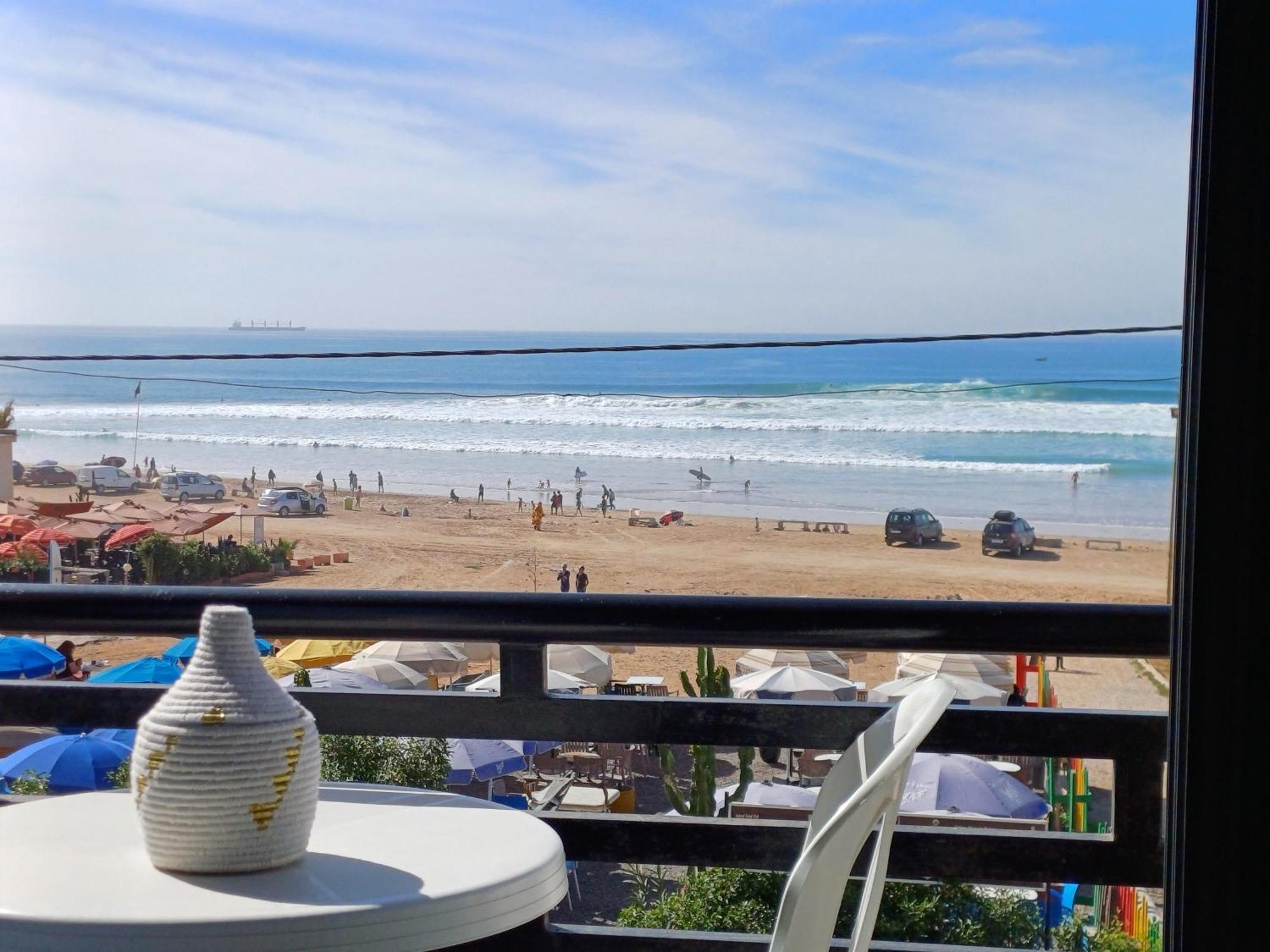 Ferienwohnung Miramar Surf Anza Agadir Exterior foto